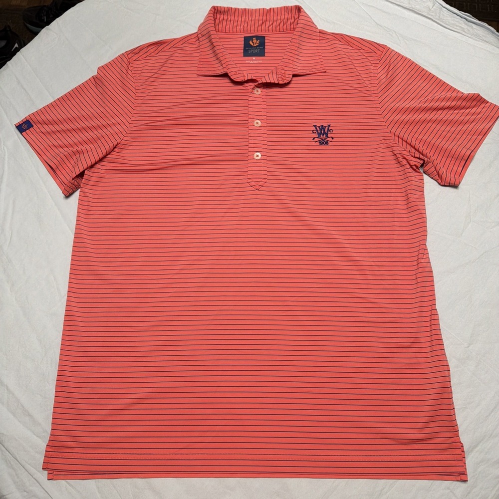 Whitemarsh Valley Country Club Donald Ross Golf Shirt Mens Medium EUC